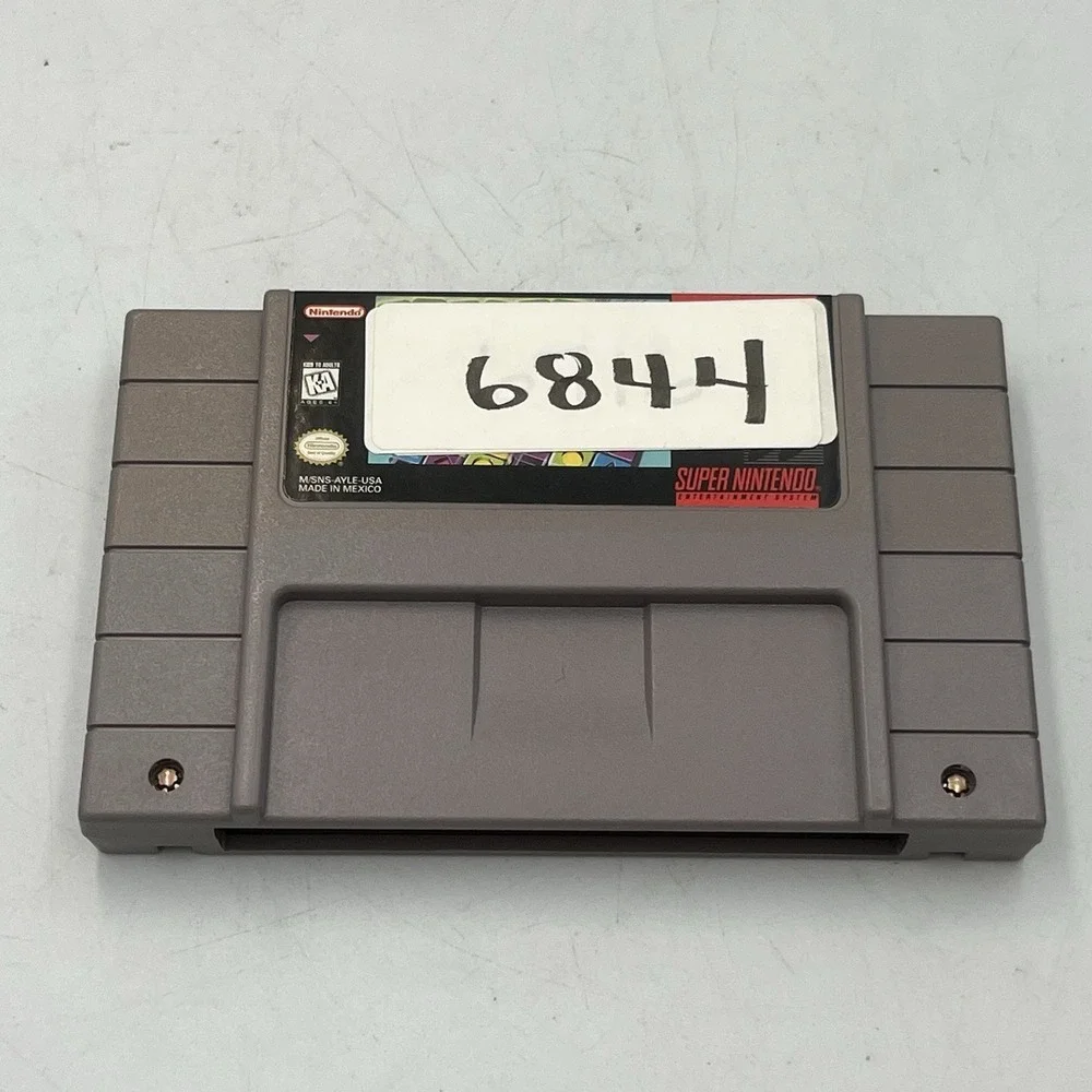 Tetris Attack (Super Nintendo‎ SNES, 1996) Cart And Manual Tested Authentic